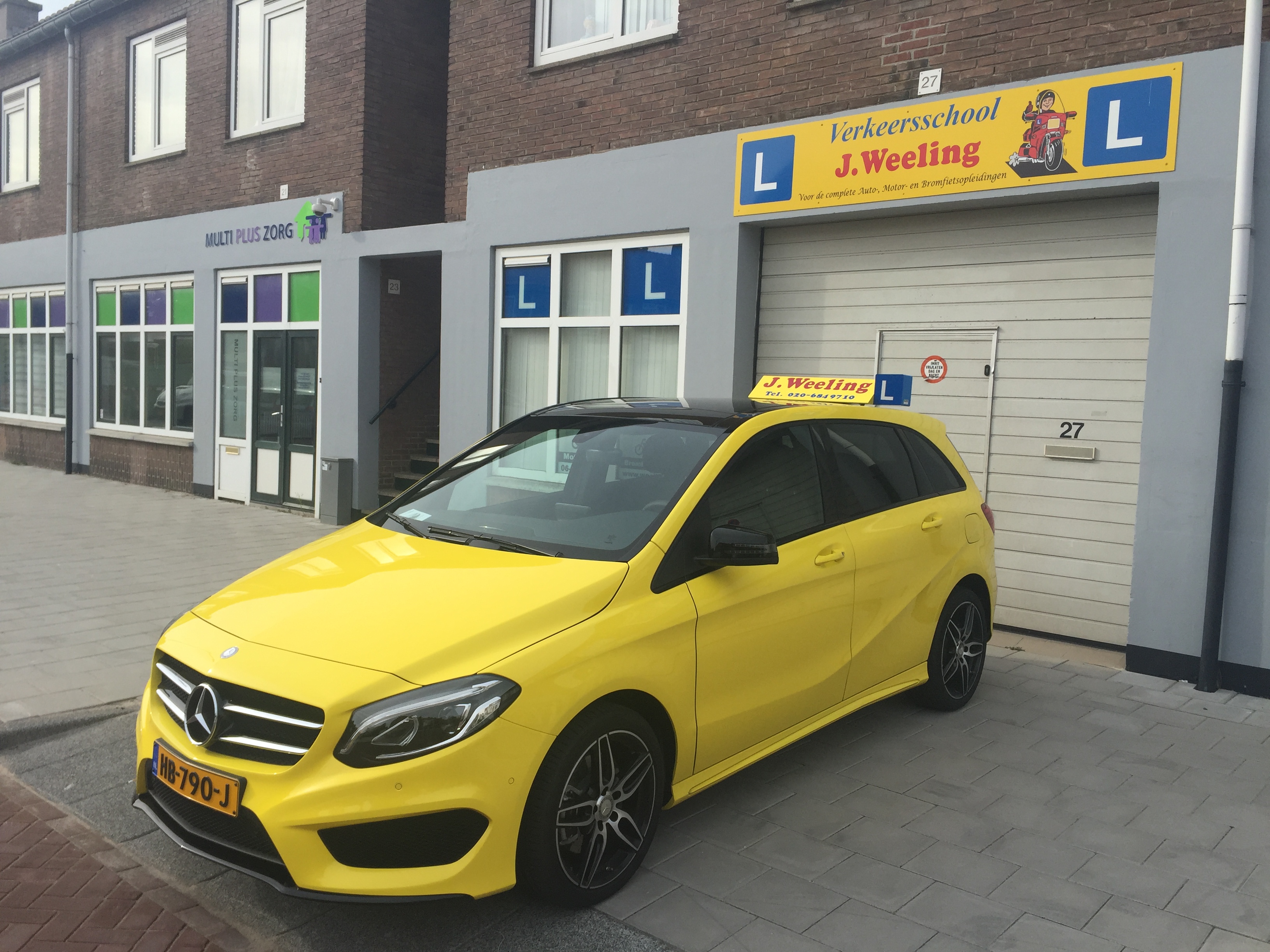 Nieuwe Lesauto